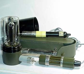 Sonde per liquidi della ex DDR, usate sullo strumento FH40-T.