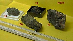 Uraninite o Pechblenda, la massima concentrazione di uranio !