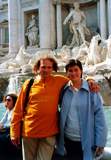 Andrea e Annuccia alla Fontana di Trevi