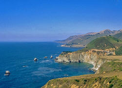California-USA coast