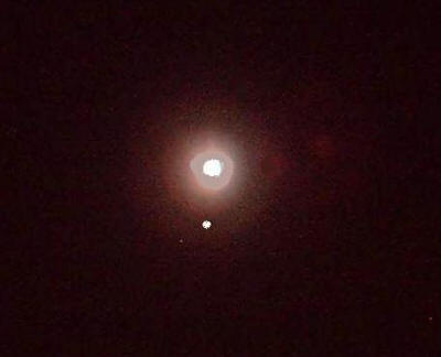 congiunzione di Luna e Giove del 2 set.09,ore24-foto mimmo italiano