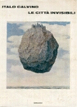 la copertina della prima edizione Einaudi -- Il castello dei Pirenei - R. Magritte (1959) -Clicca per vedere il quadro