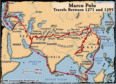 il viaggio di Marco Polo