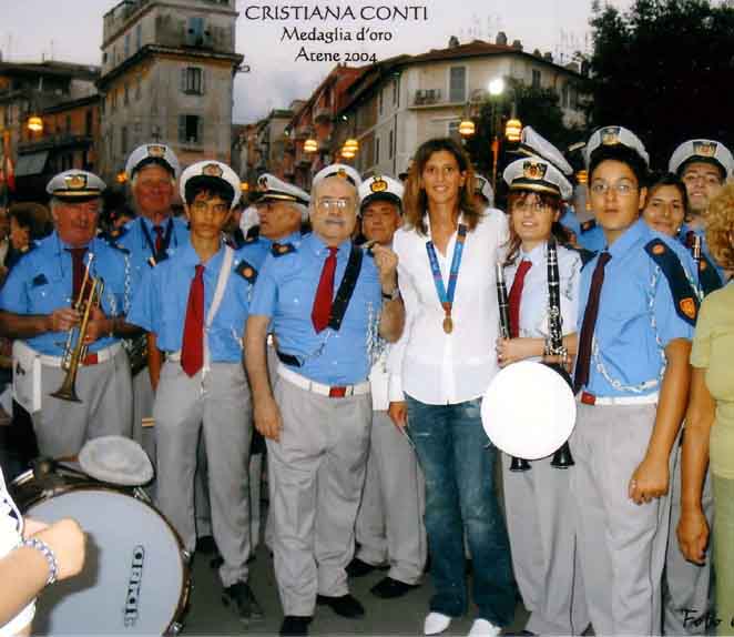 Cristiana Conti, oro olimpico Atene 2004! GRAZIE CRISTIANA!