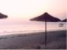 Tramonto in spiaggia della Tunisia