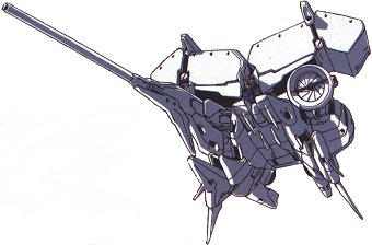 RX-78GP03 Gundam "Dendrobium Orchis" (Vista Frontale)