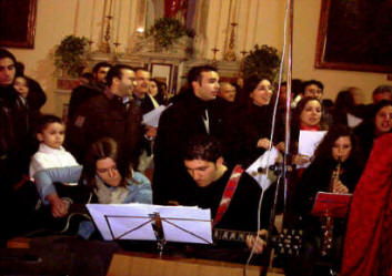 Il Coro di Natale del Duomo di Milazzo.