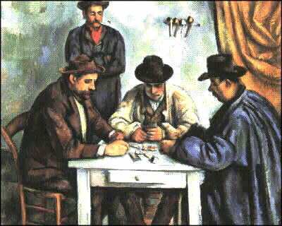 Paul Cezanne. The Card Players