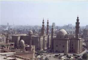 IL Cairo con la Moschea in primo piano