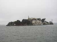 Alcatraz dal mare