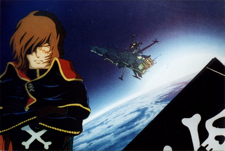 El Capitán Harlock, Pirata del Espacio, de Leiji Matsumoto