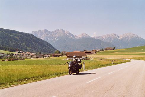 Valle di Anterselva, verso il Passo Stalle e l'Austria
