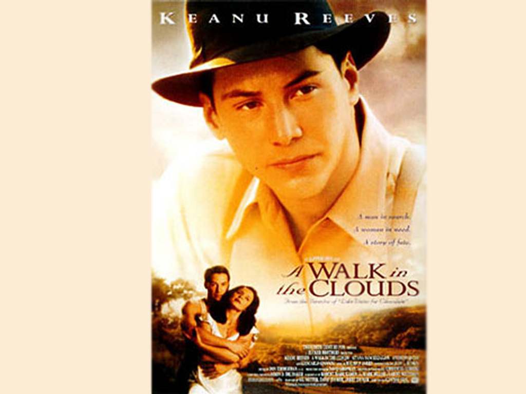 a walk in the clouds poster