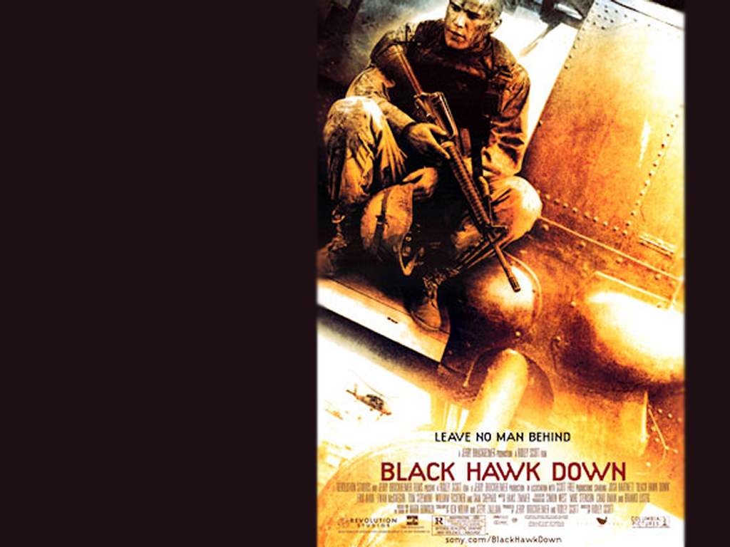 black hawk down poster