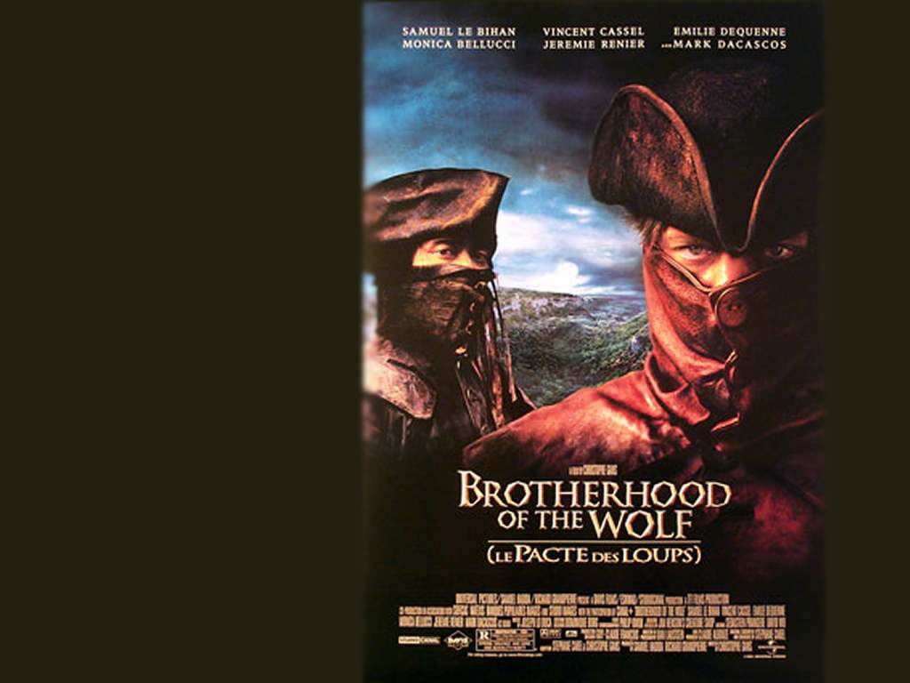 Brotherhood of wolf poster