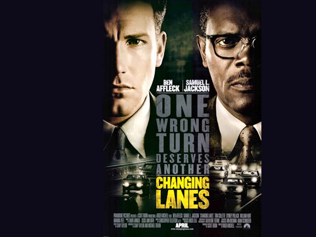 changing lanes poster