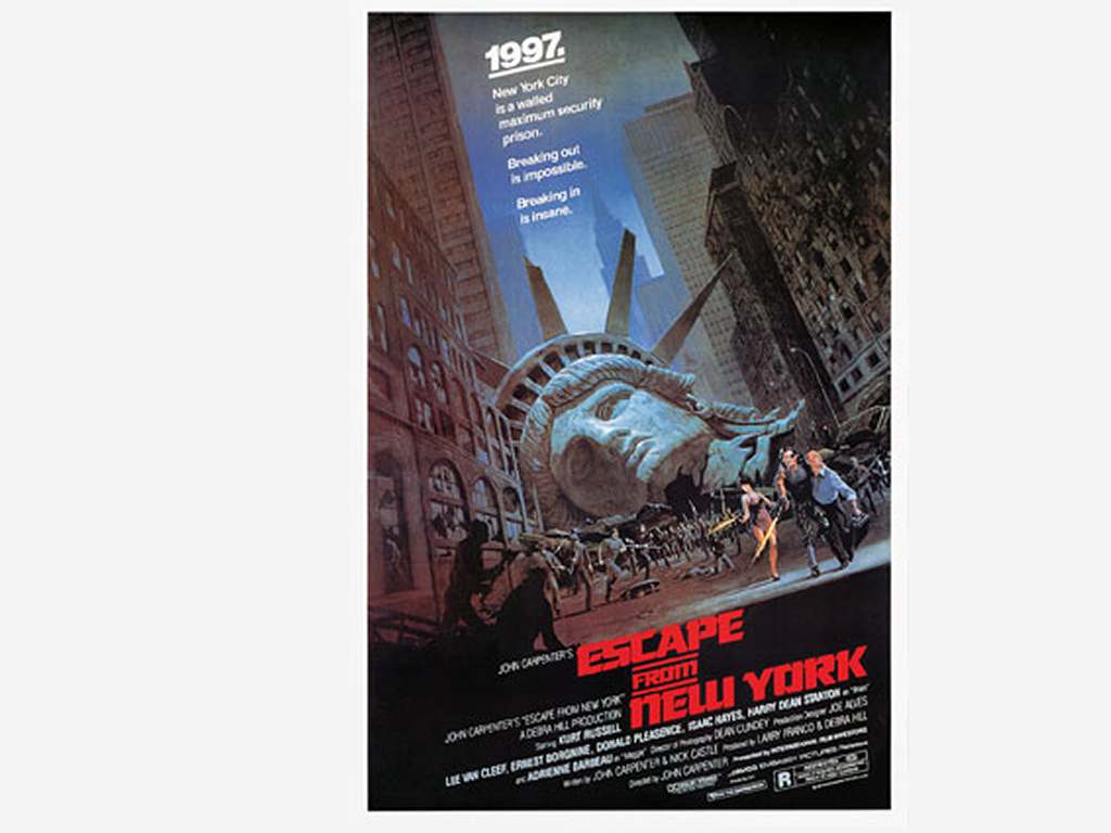 Escape from new york poster