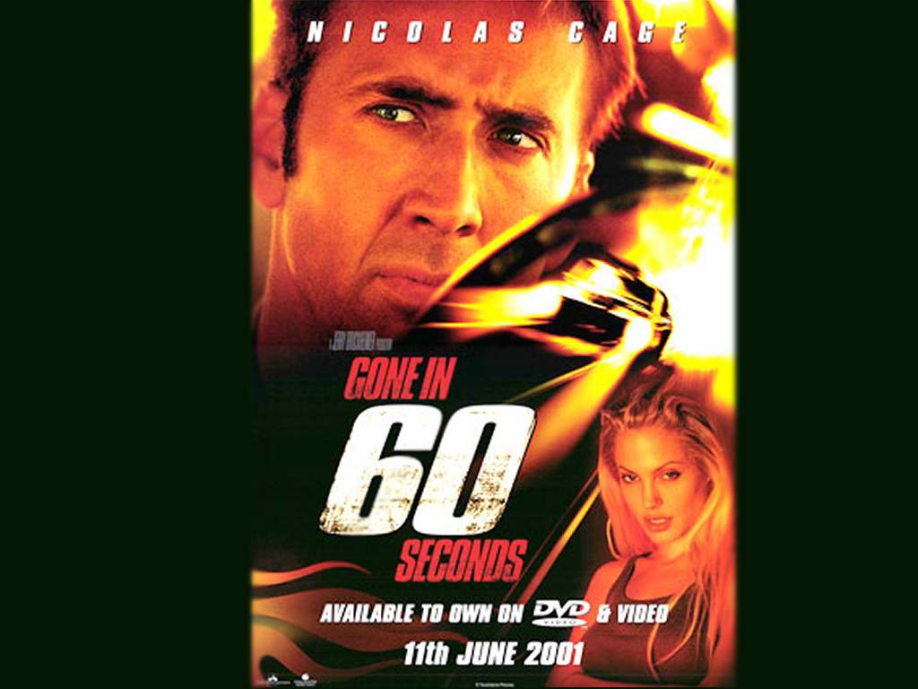 Gone in 60 seconds poster