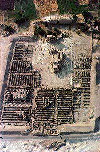Ramesseum aerial