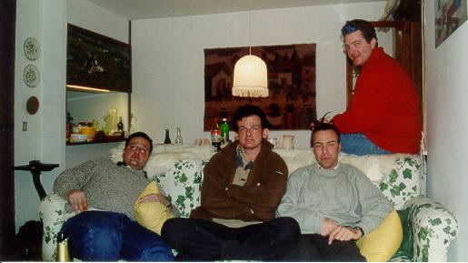 Giorgio, Matteo, Balkis ed Ernesto