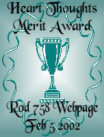 Heart Thoughts Merit Award