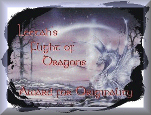 Leetahs Flight of Dragons Awards for Originality