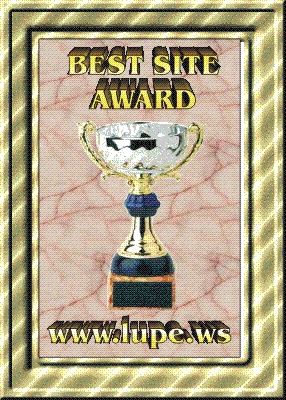 Lupe Best Site Award