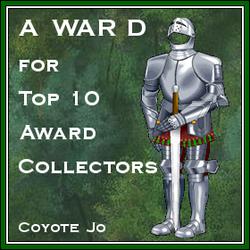 Coyote Jo "Top 10 Award Collectors"