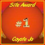 Coyote Jo Site Award