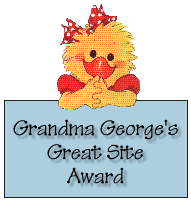Grandma George's House "Great Site Award"