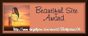 SMILEY'S PLACE "Beautiful Site Award"