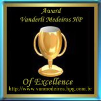Vanderli Medeiros "Award of Excellence"