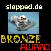 Slapped.de "Bronze Award"