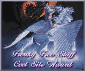 Freaky Free Staff "Cool Site Award"