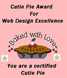 Cutie Pie Award of Excellence