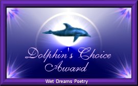 Wet Dreams Poetry Dolphin Choice Award 