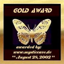 Mysticcave "Gold Award"