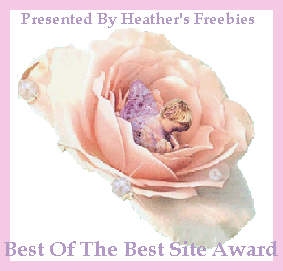 Heather's Freebies "Best of the best Site Award"