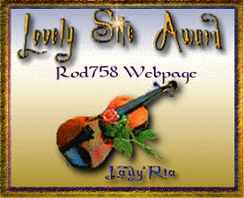 Lady'Ria  "Lovely Site Award"