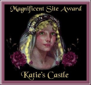 Katie's Castle "Magnificent Site Award"