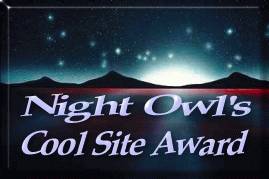 Night Owl's "Cool Site Award"
