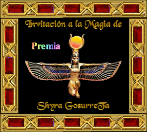INVITACIN A LA MAGIA DE SHYRA " Premia lo Mejor en la Red"