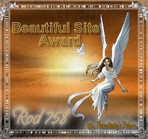 Serendipity's Palace "Beautiful Site Award"