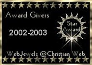ChristianWeb WebJewel Star Award 