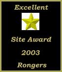 Rongers Excellent Site Award