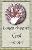 Lone's Award Cool Catsite