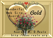 Debbie Reale Wonderful Website Gold Award