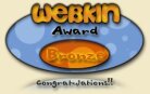 Webkin Bronze Award