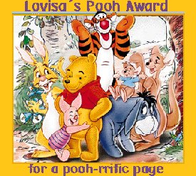 Lovisa's "Pooh-rrific Page Award"