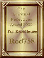 Spiritual Reflections "Award 2002 For Excellence"